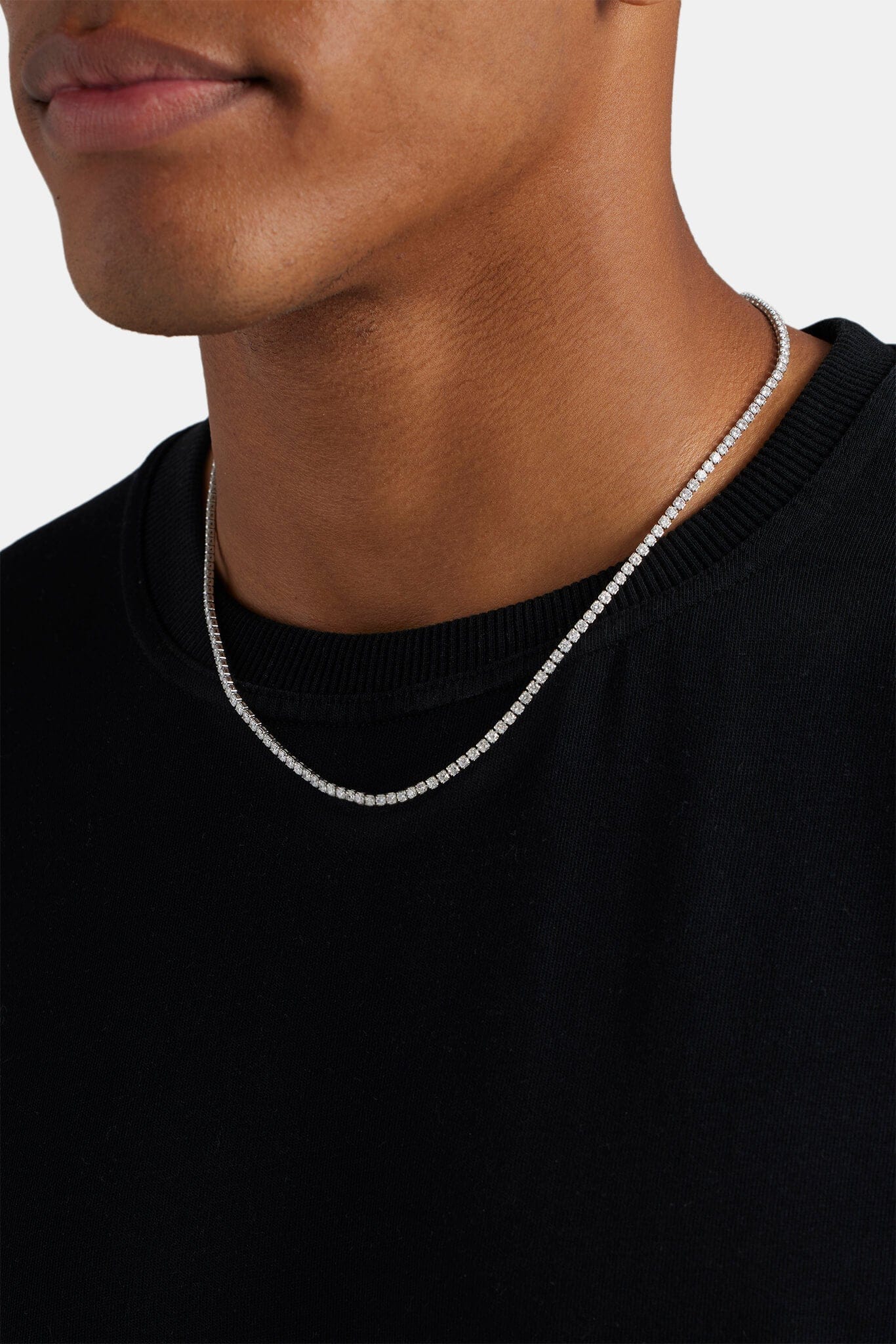 Cernucci 2.5mm Micro Tennis Chain - Image 3