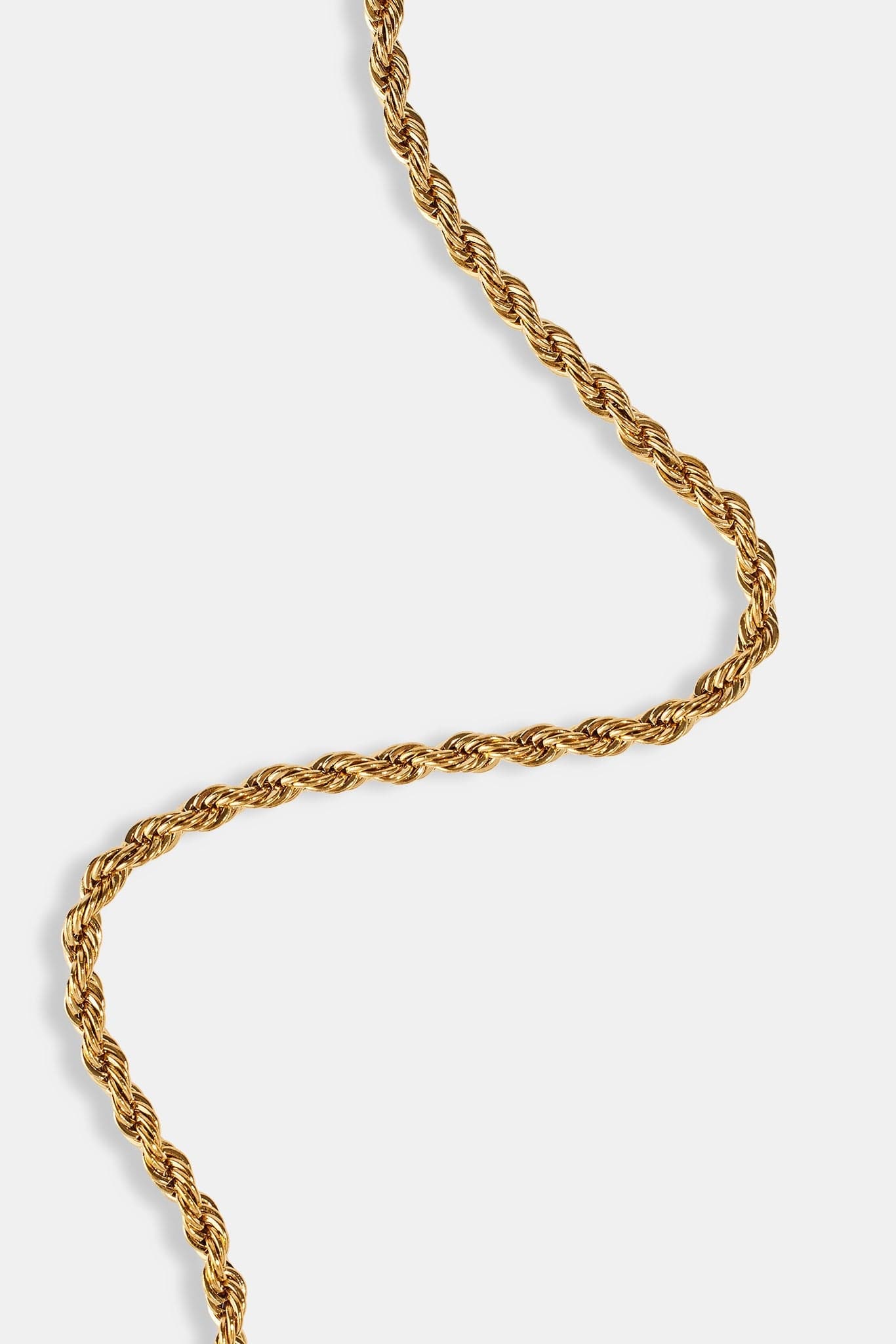 Cernucci 3mm Rope Chain - Gold - Image 4