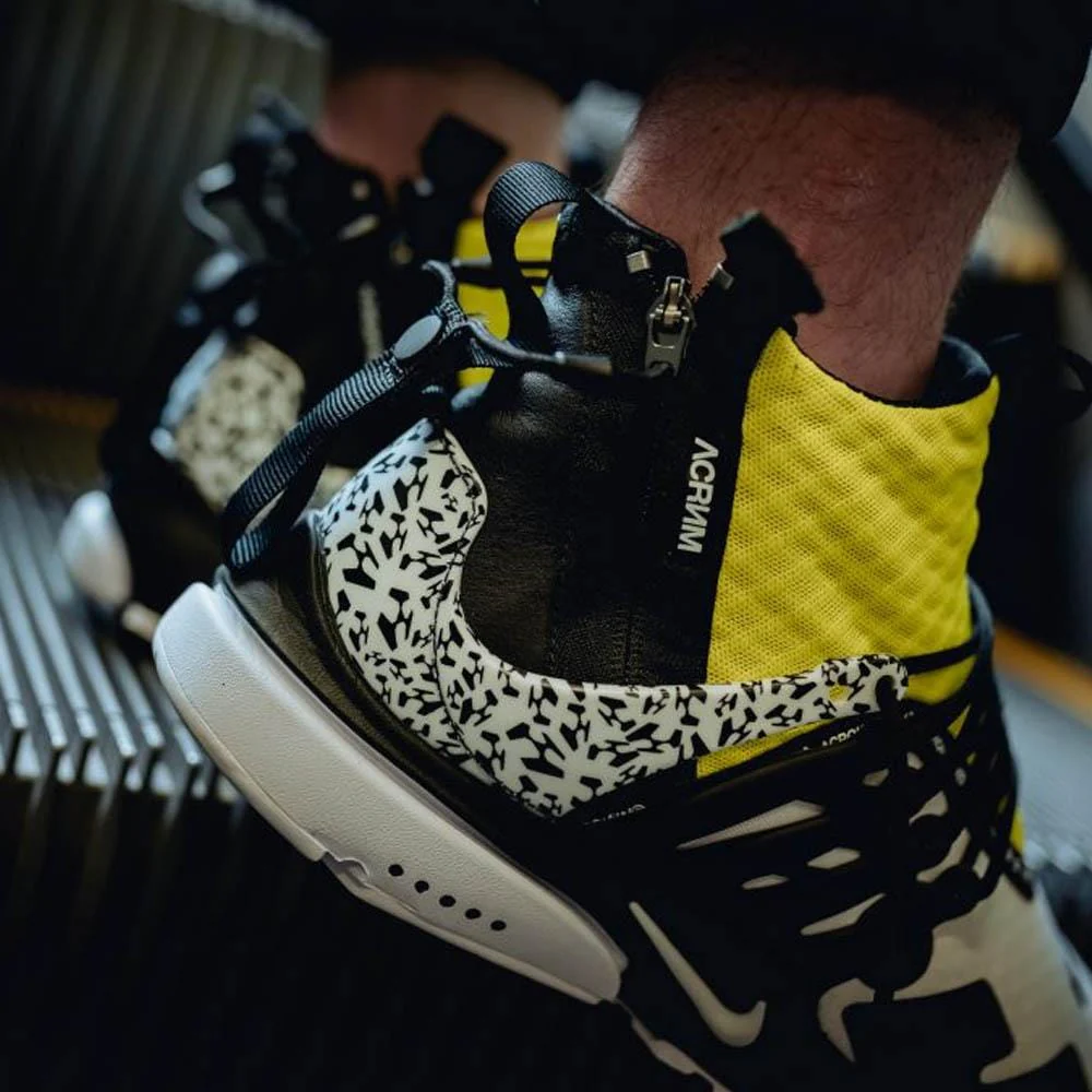 ACRONYM x Nike Air Presto Mid Dynamic Yellow - Image 6