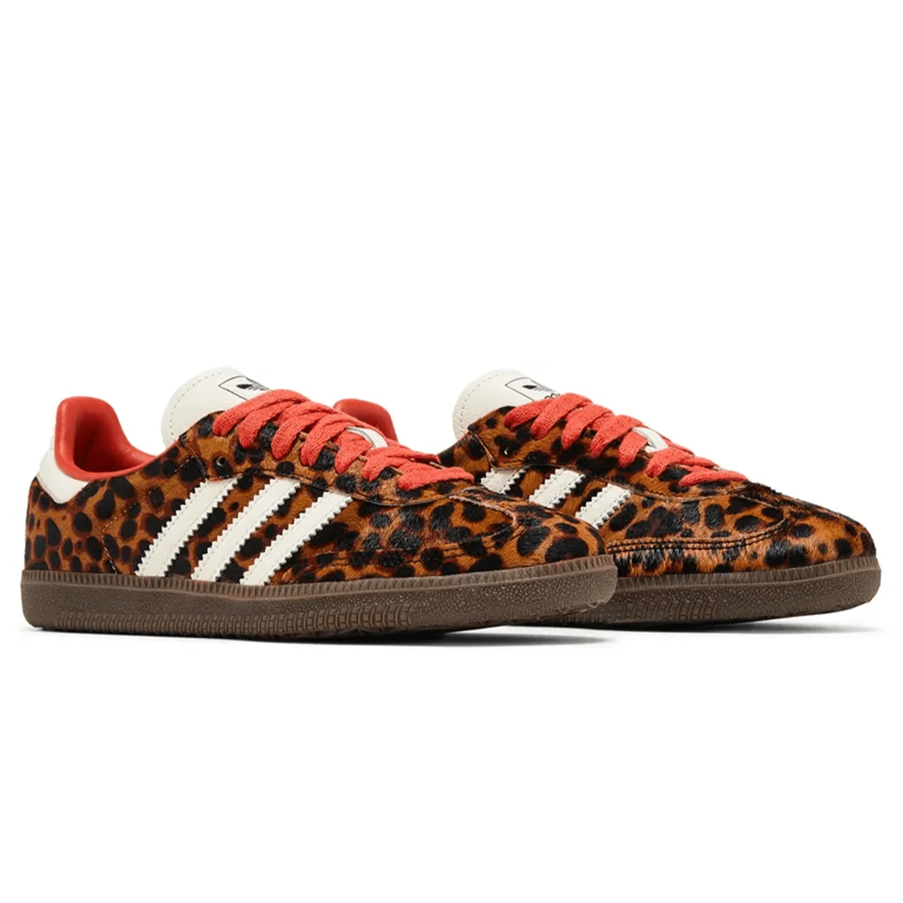 Adidas Samba OG Wmns 'Leopard Pack - Preloved Red' - Image 3