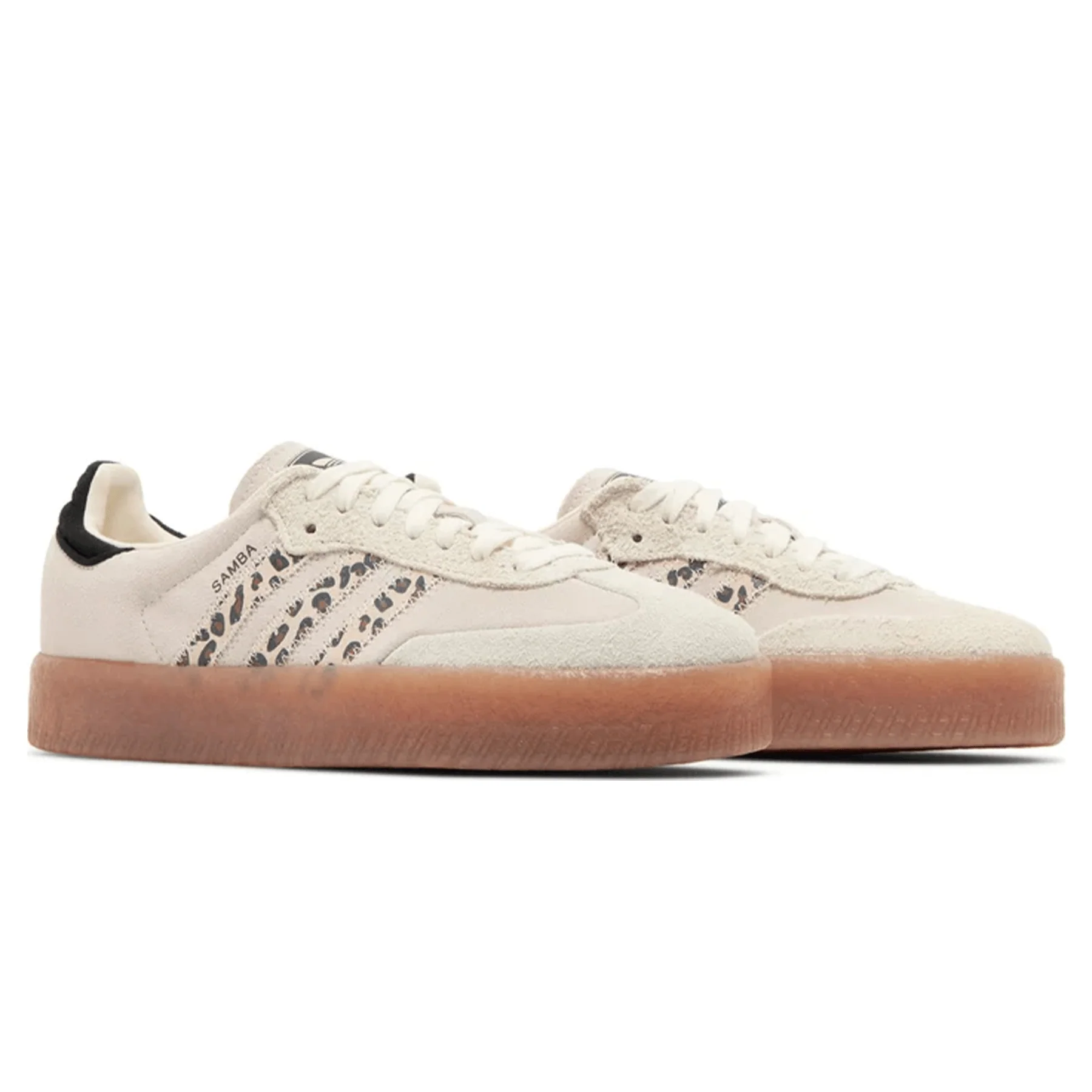 Adidas Sambae Wmns 'Cream White Leopard' - Image 5