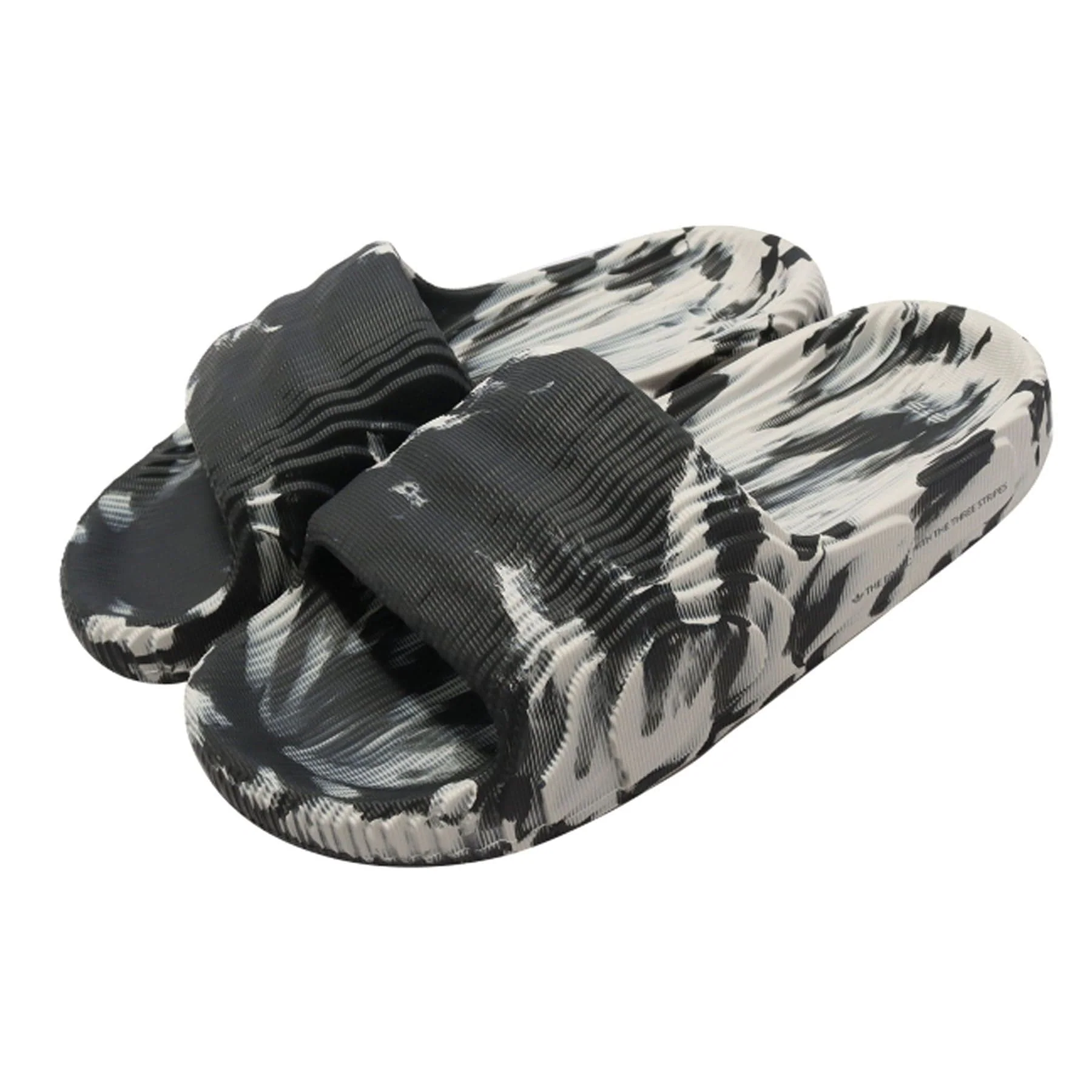 adidas Adilette 22 Slides 'Carbon Aluminium' - Image 3