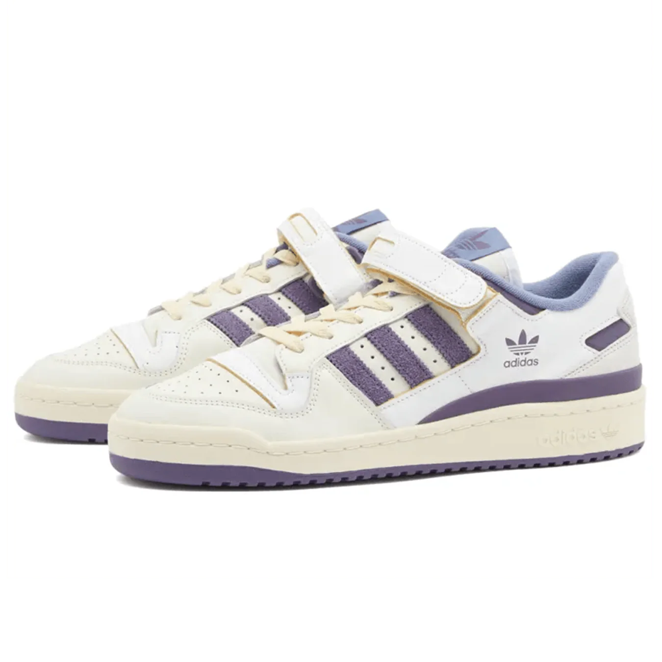 Adidas Forum 84 Low 'White College Purple' - Image 2