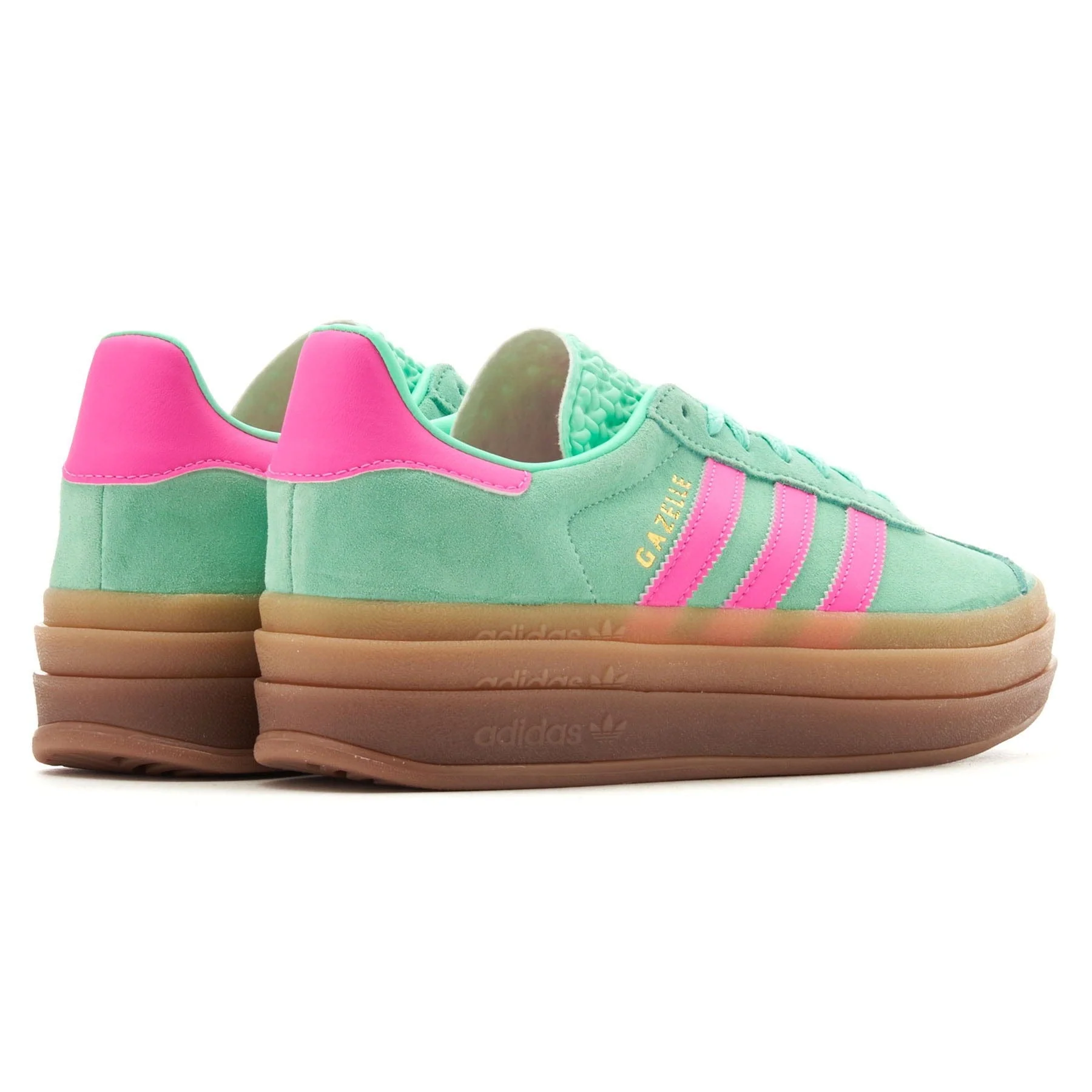 Adidas Gazelle Bold Wmns 'Pulse Mint Screaming Pink' - Image 3