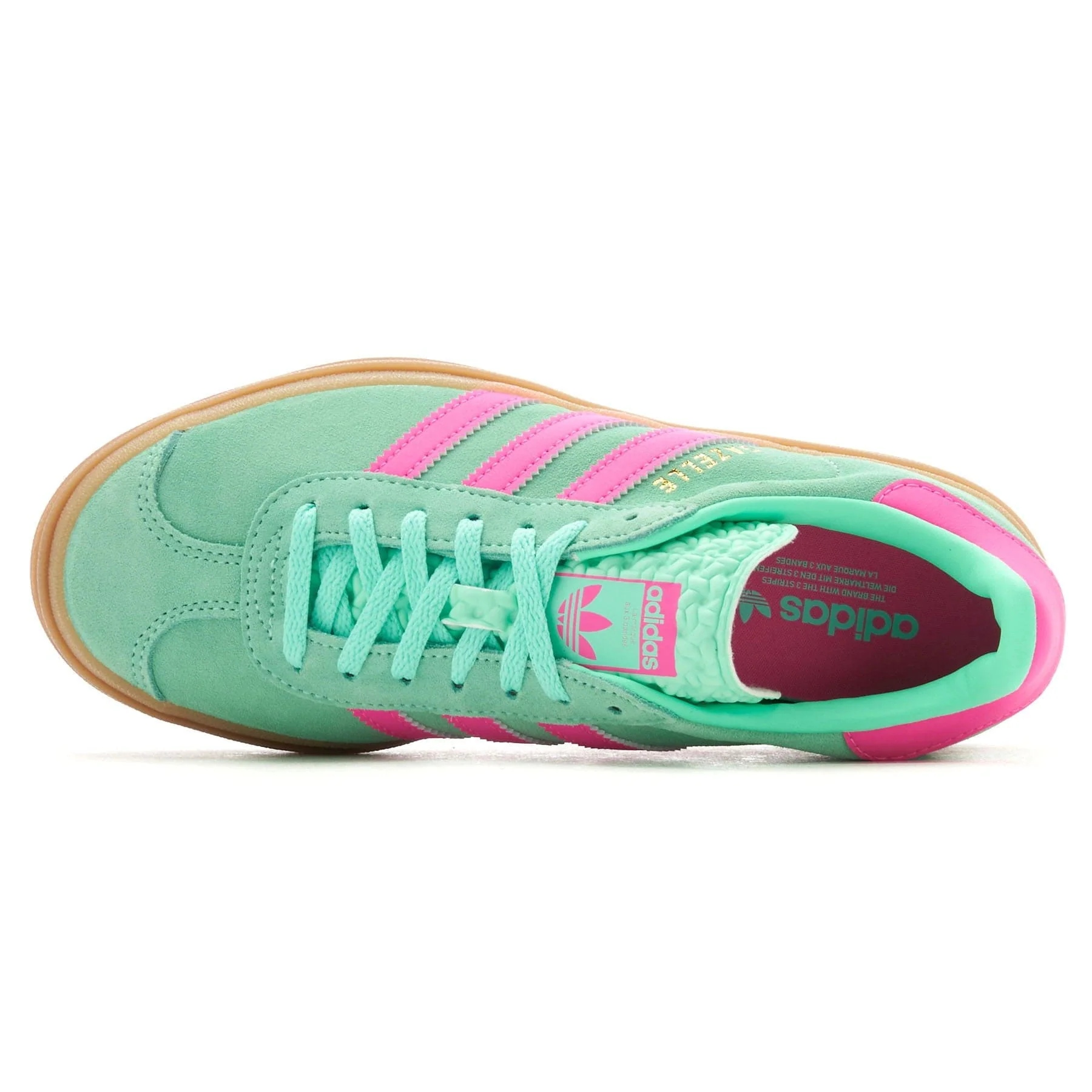 Adidas Gazelle Bold Wmns 'Pulse Mint Screaming Pink' - Image 4