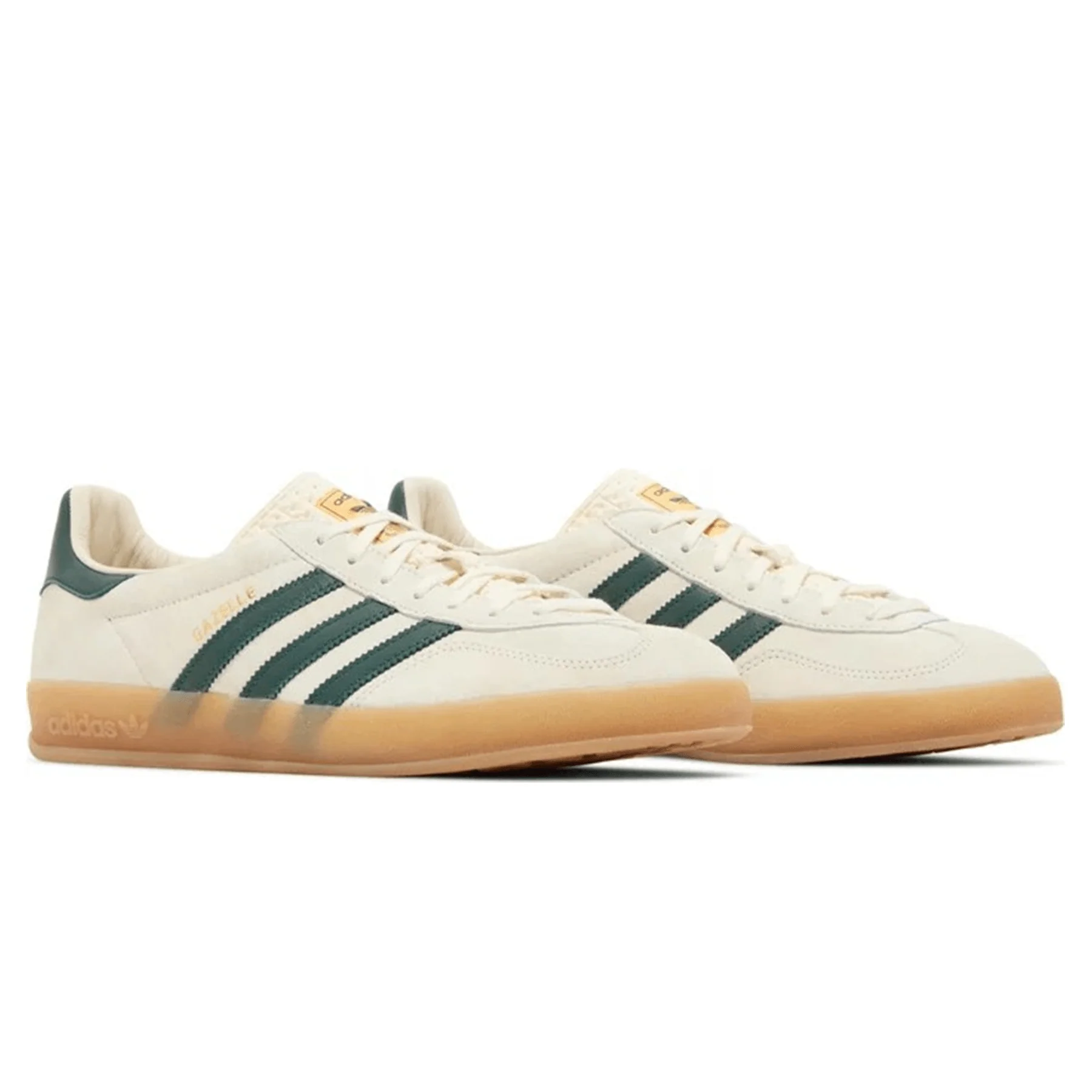 Adidas Gazelle Indoor 'Cream White Green Gum' - Image 2