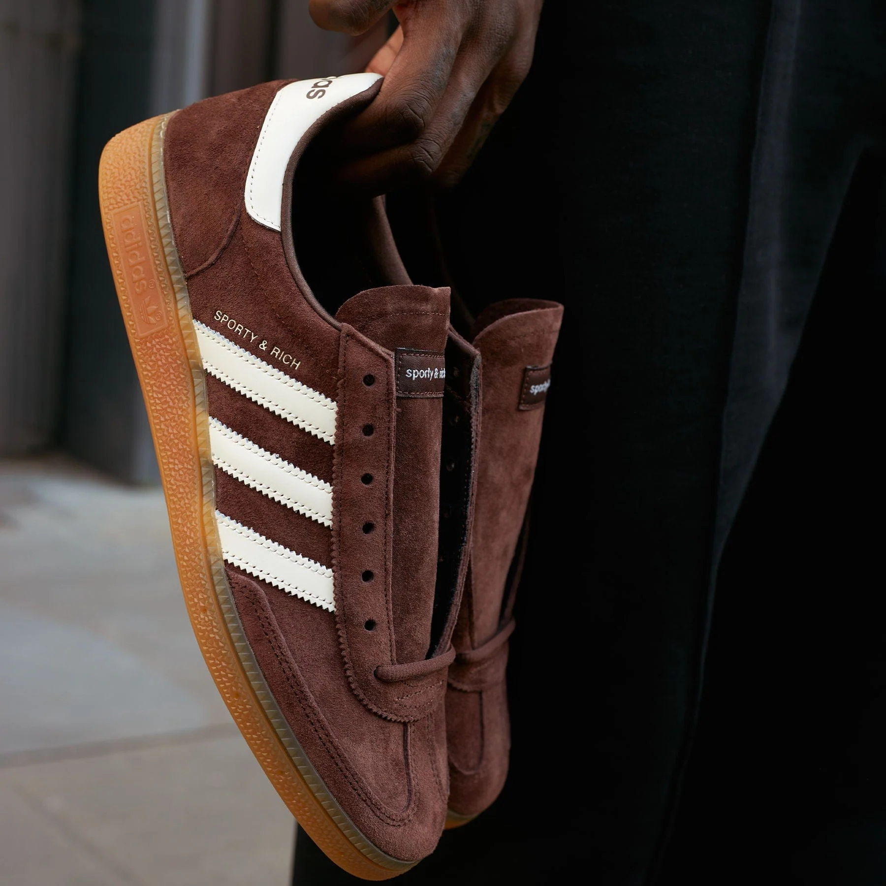 adidas Handball Spezial x Sporty & Rich 'Auburn Gum' - Image 6