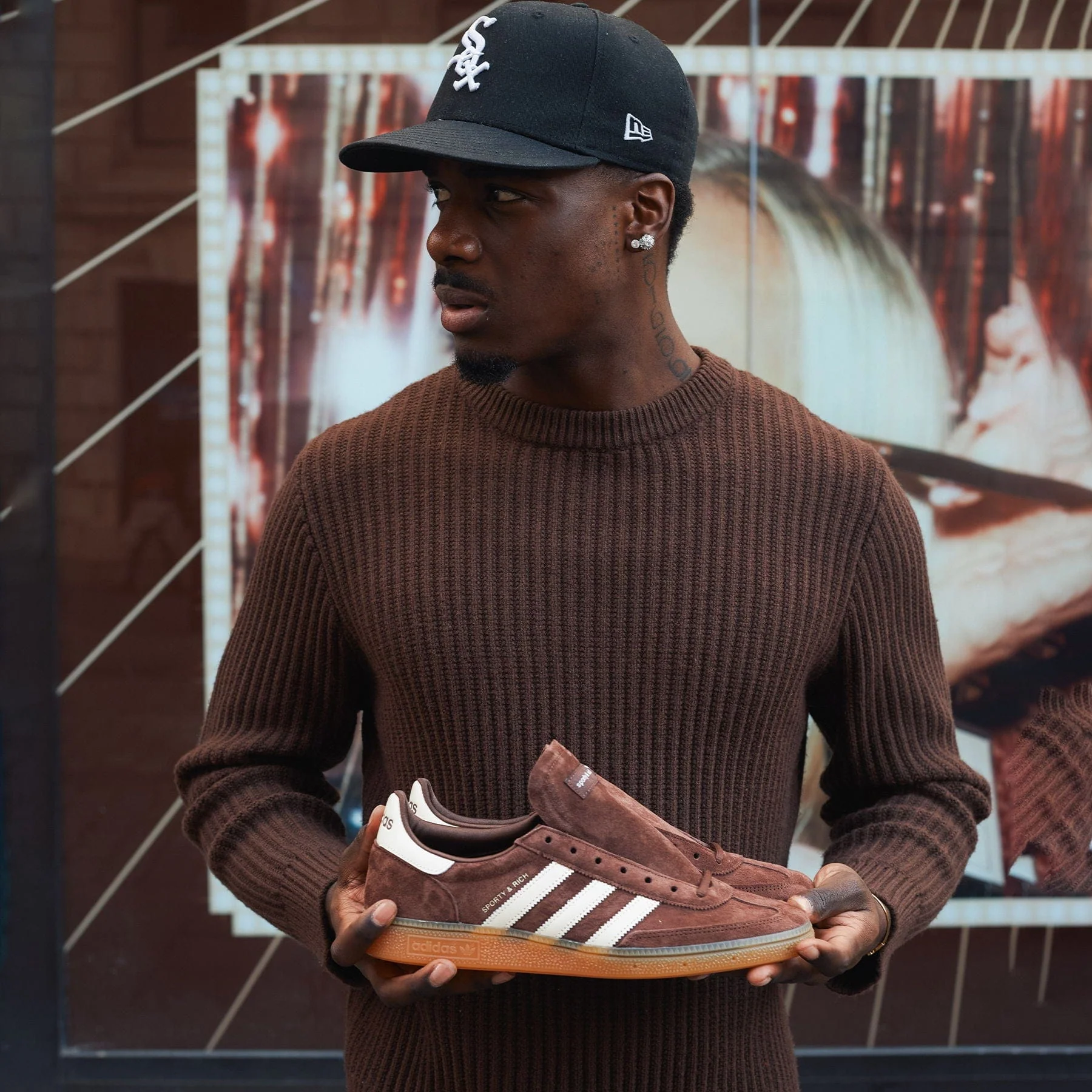 adidas Handball Spezial x Sporty & Rich 'Auburn Gum' - Image 7