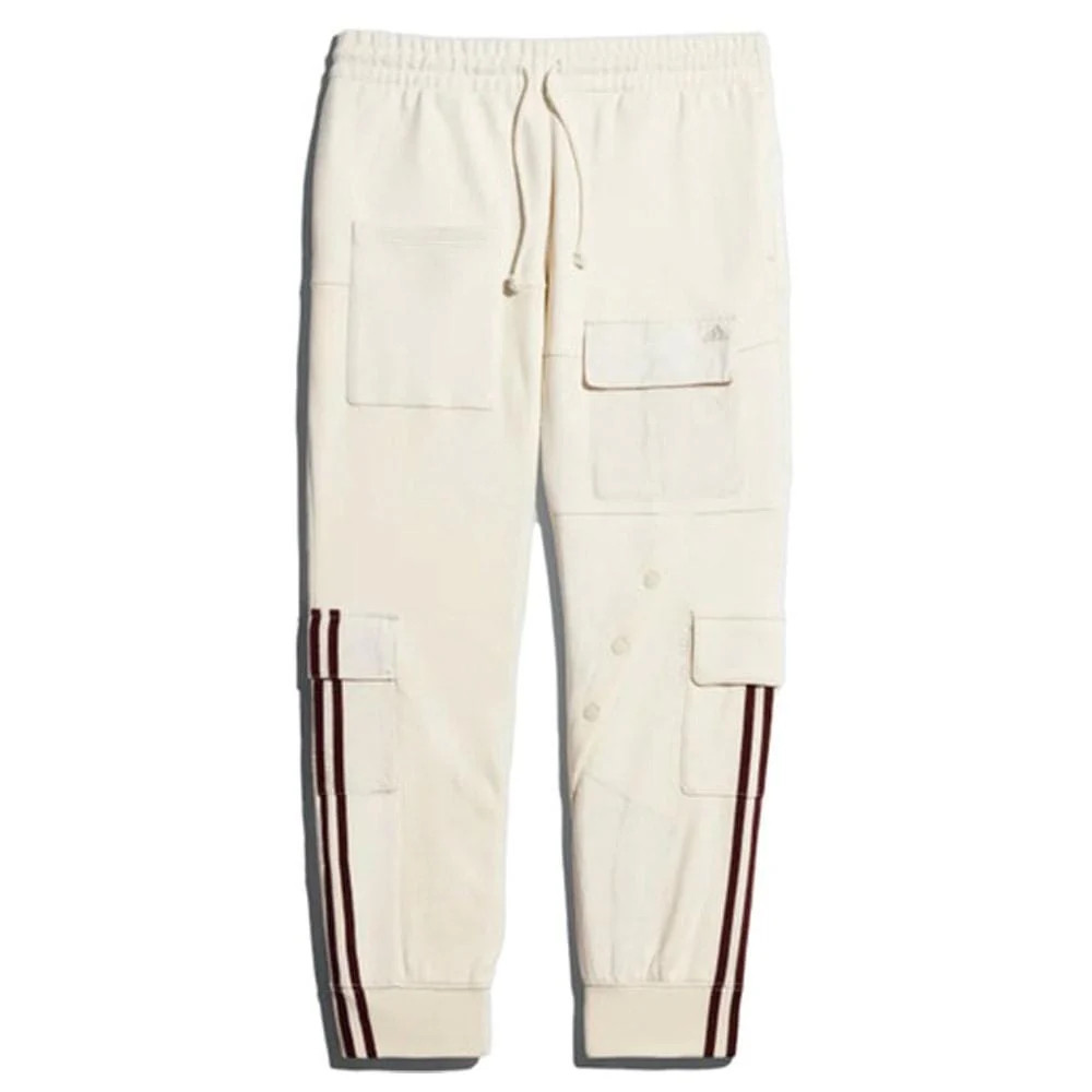 adidas Ivy Park Cargo Sweatpants Ecru Tint/Maroon - Image 2