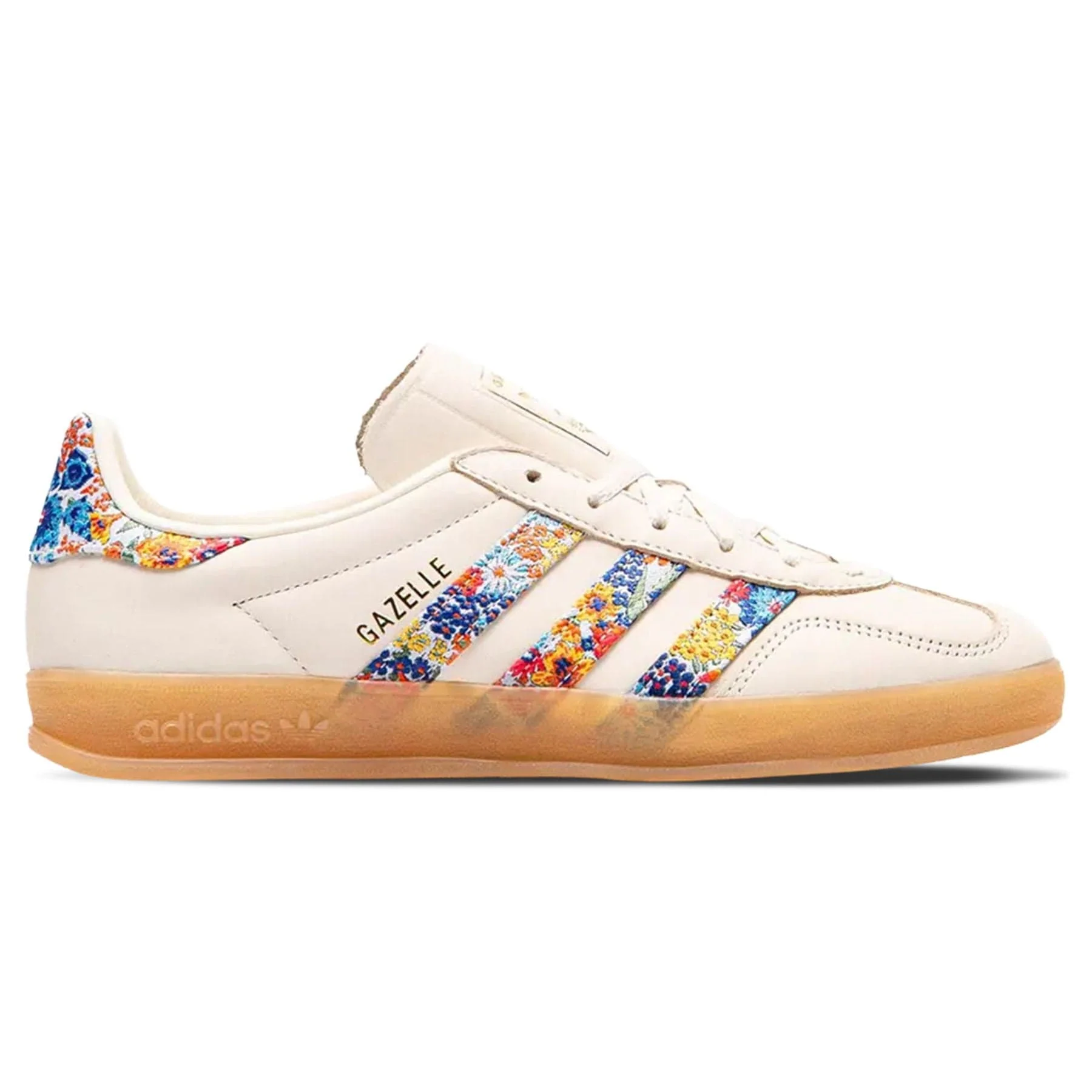 Liberty London x adidas Gazelle Indoor Wmns 'Floral Embroidery - Off White' - Image 2