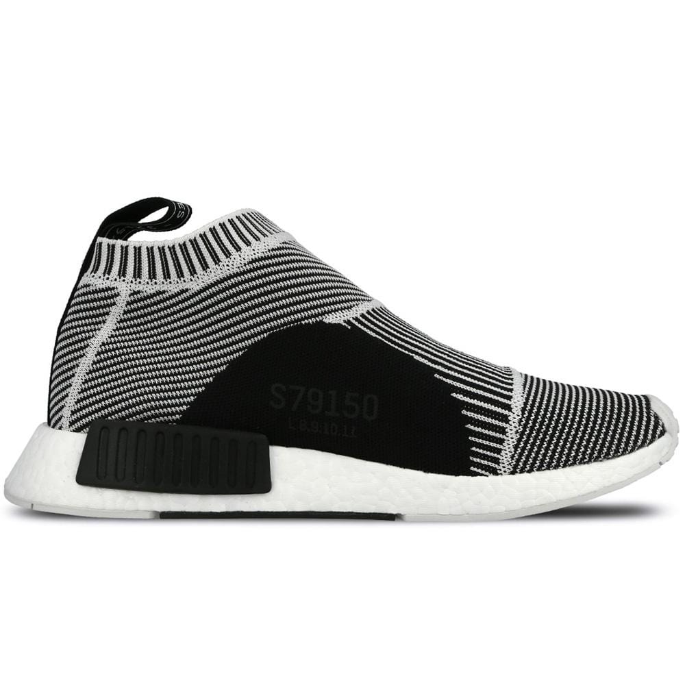 ADIDAS NMD CITY SOCK PRIMEKNIT Core Black & Vintage White - Image 4