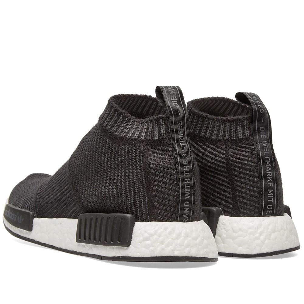 Adidas NMD_CS1 Primeknit Core Black-White - Image 3