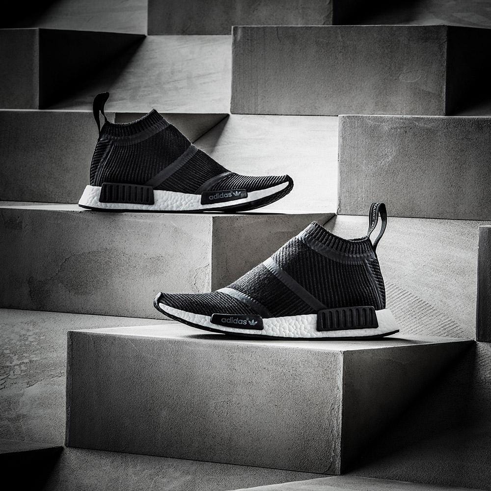Adidas NMD_CS1 Primeknit Core Black-White - Image 4