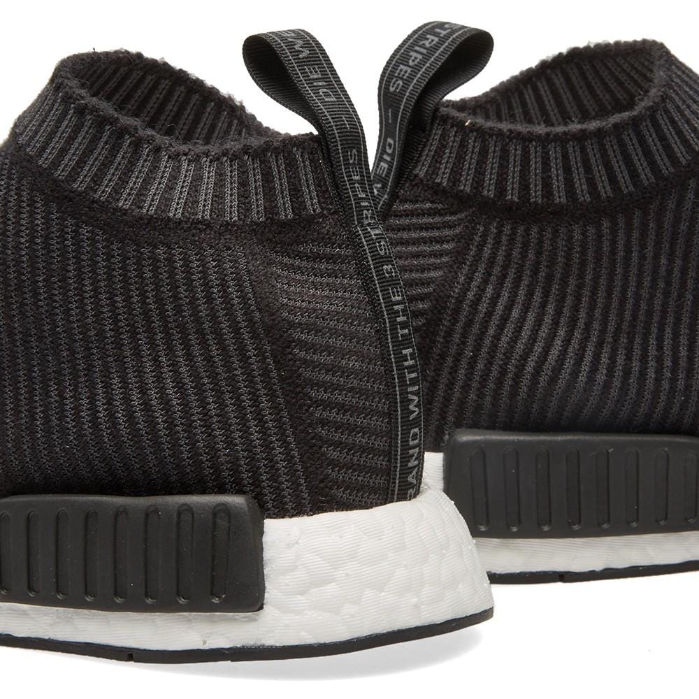 Adidas NMD_CS1 Primeknit Core Black-White - Image 7