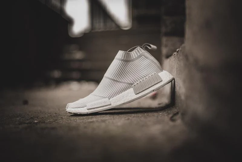Adidas NMD_CS1 Primeknit Blackout-Whiteout - Image 8