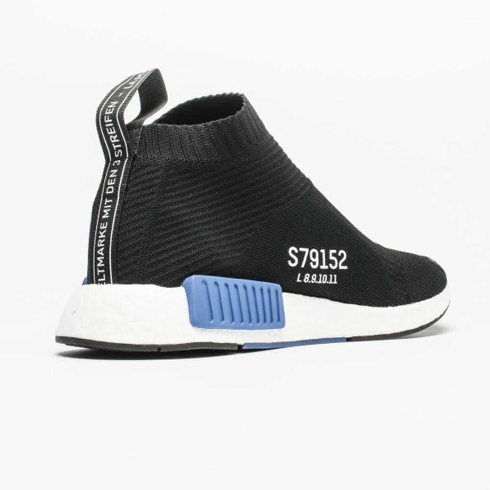 Adidas NMD_CS1 Primeknit Core Black-Lush Blue - Image 5