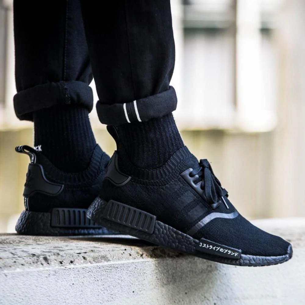 adidas NMD_R1 Primeknit Black  Japan Pack - Image 8