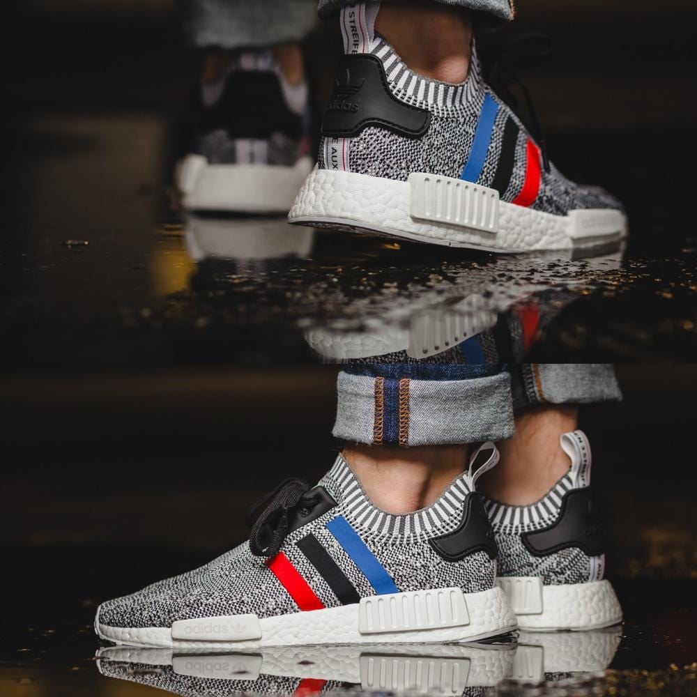 Adidas NMD_R1 Primeknit Tricolor White - Image 6