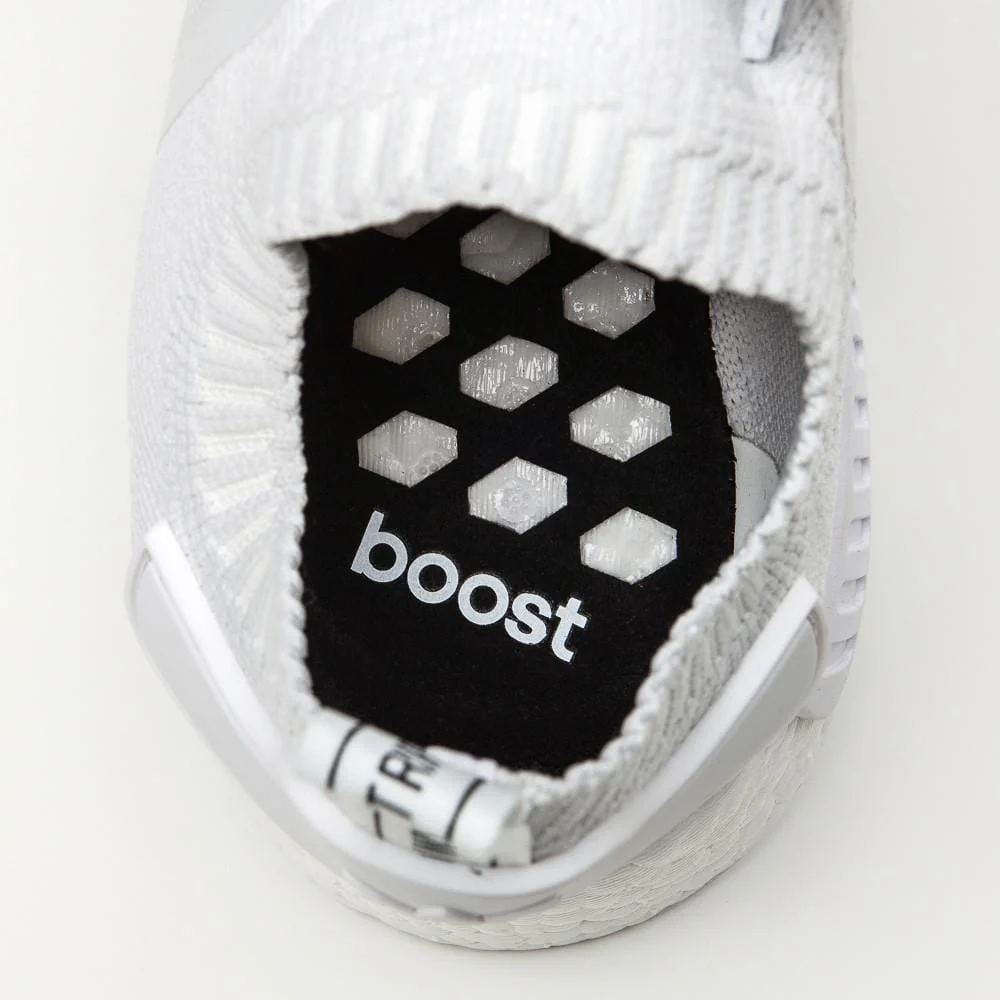Adidas NMD_R1 Primeknit Vintage White - Image 2