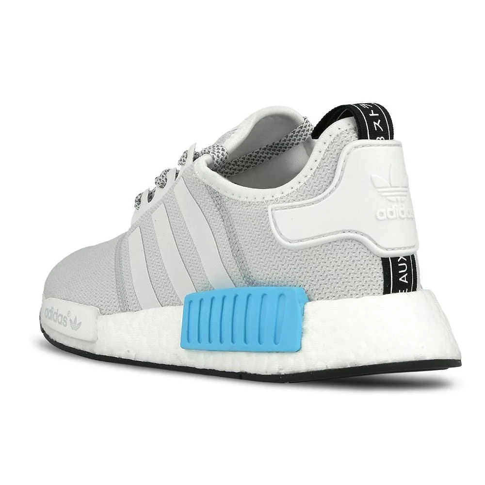 Adidas NMD_R1 Reflective White-Bright Cyan - Image 3