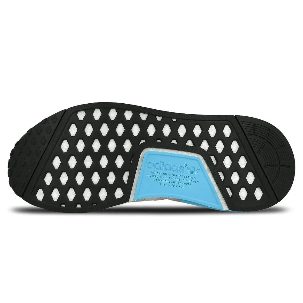 Adidas NMD_R1 Reflective White-Bright Cyan - Image 6