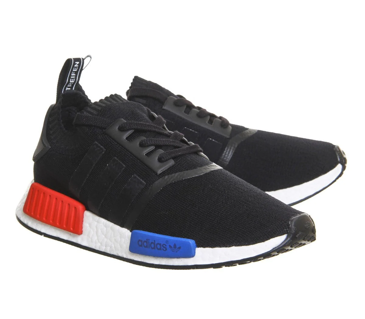 Adidas NMD Runner Primeknit Core Black-Lush Red - Image 2