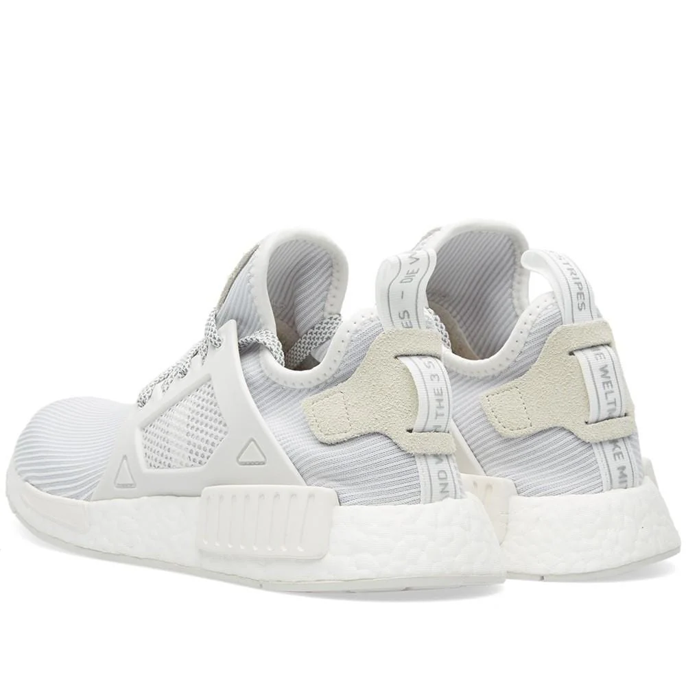 Adidas NMD_XR1 Primeknit White-Vintage White - Image 4
