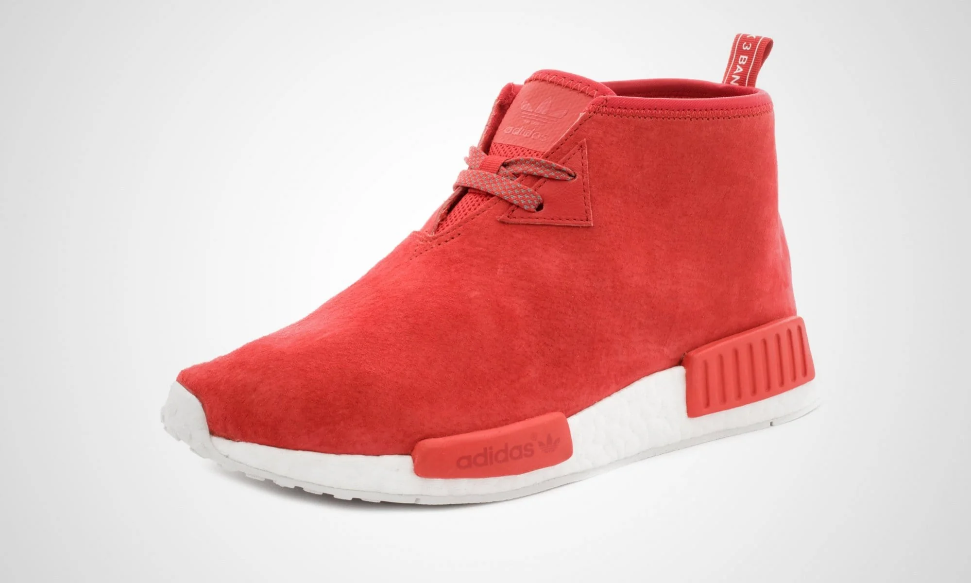 ADIDAS ORIGINALS NMD C1 CHUKKA BOOST (RED - WHITE) - Image 3