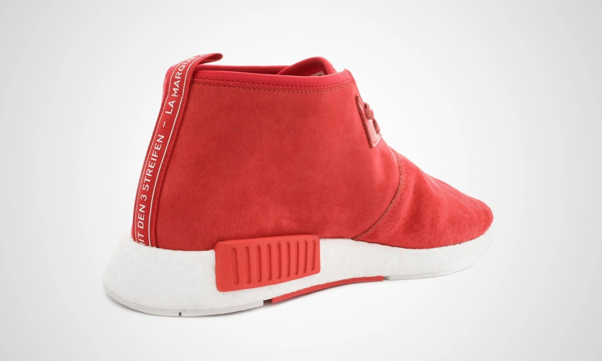 ADIDAS ORIGINALS NMD C1 CHUKKA BOOST (RED - WHITE) - Image 4