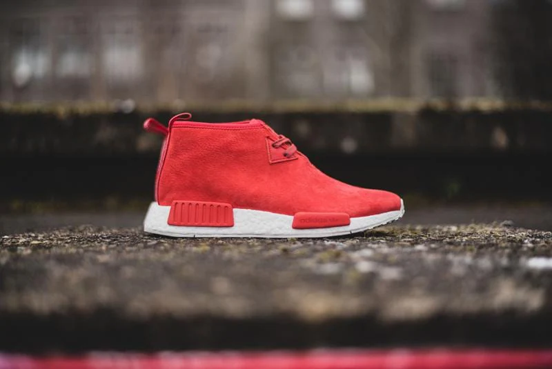 ADIDAS ORIGINALS NMD C1 CHUKKA BOOST (RED - WHITE) - Image 9