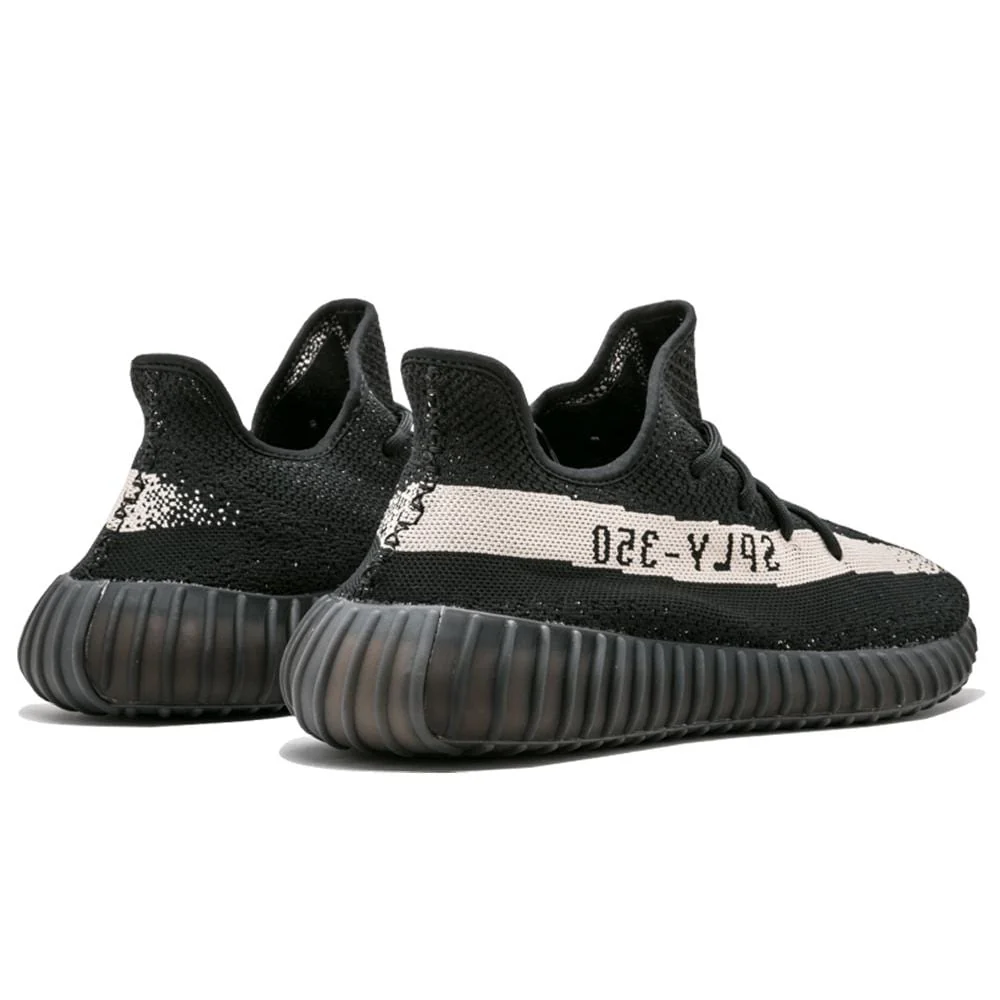 Adidas Originals Yeezy Boost 350 V2 Black-White - Image 3