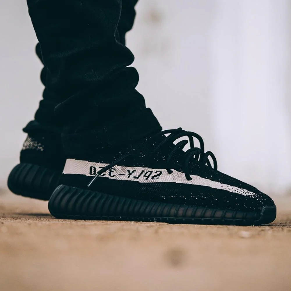 Adidas Originals Yeezy Boost 350 V2 Black-White - Image 5