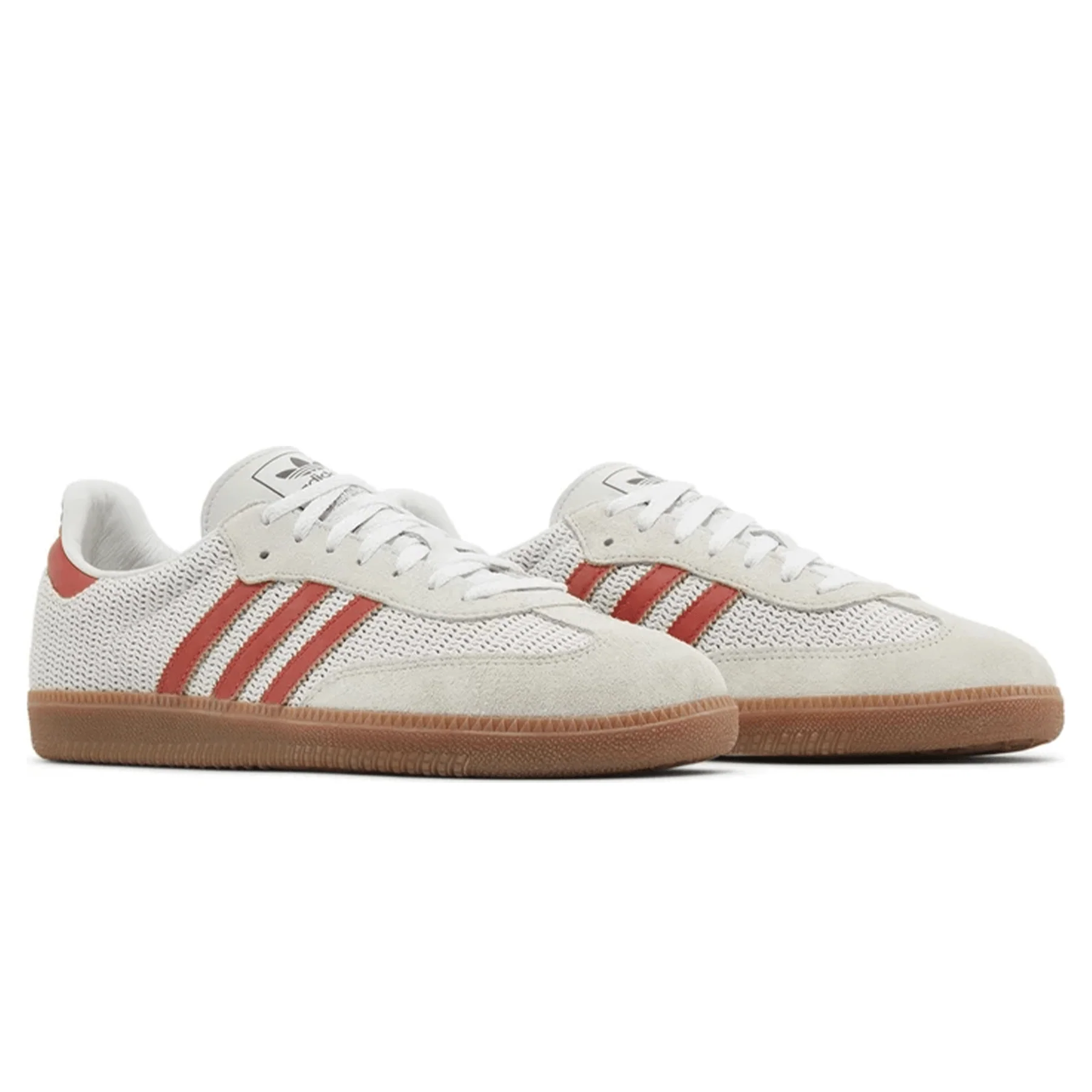adidas Samba OG 'Crystal White Preloved Red' - Image 4