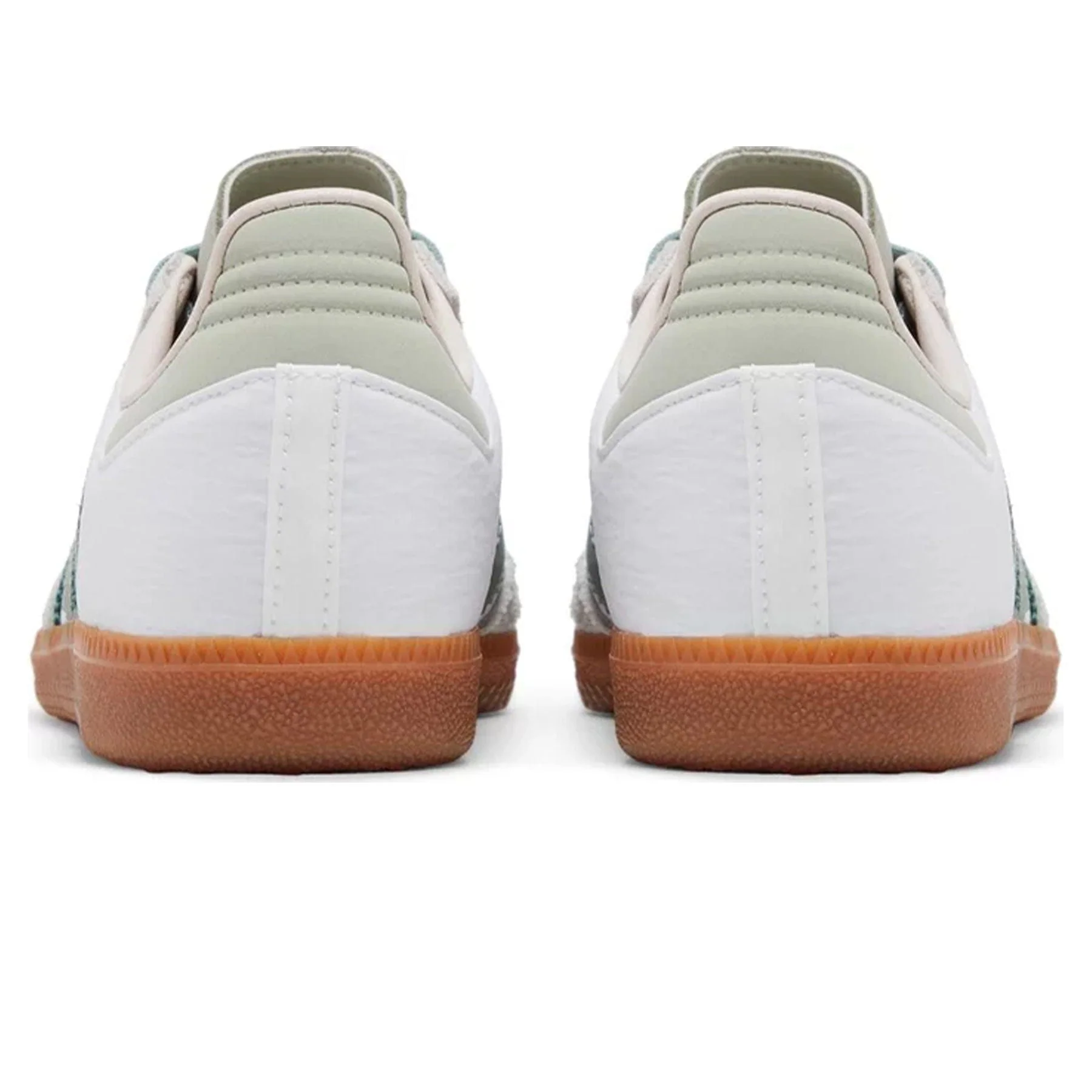 adidas Samba OG Wmns 'White Silver Green' - Image 4