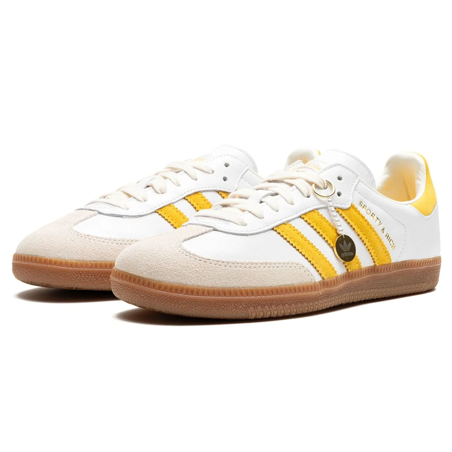 adidas Samba OG x  Sporty & Rich 'White Bold Gold' - Image 2