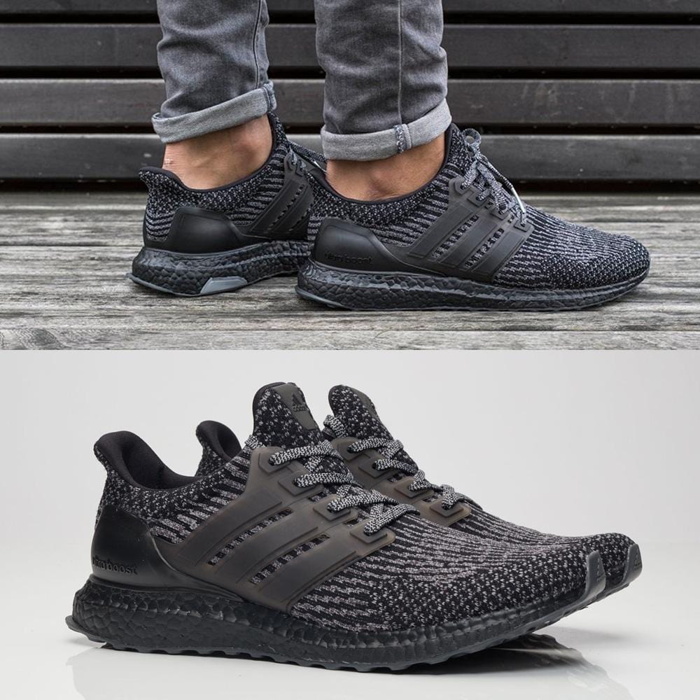 adidas Ultra Boost 3.0 Core Black-Dark Grey - Image 6