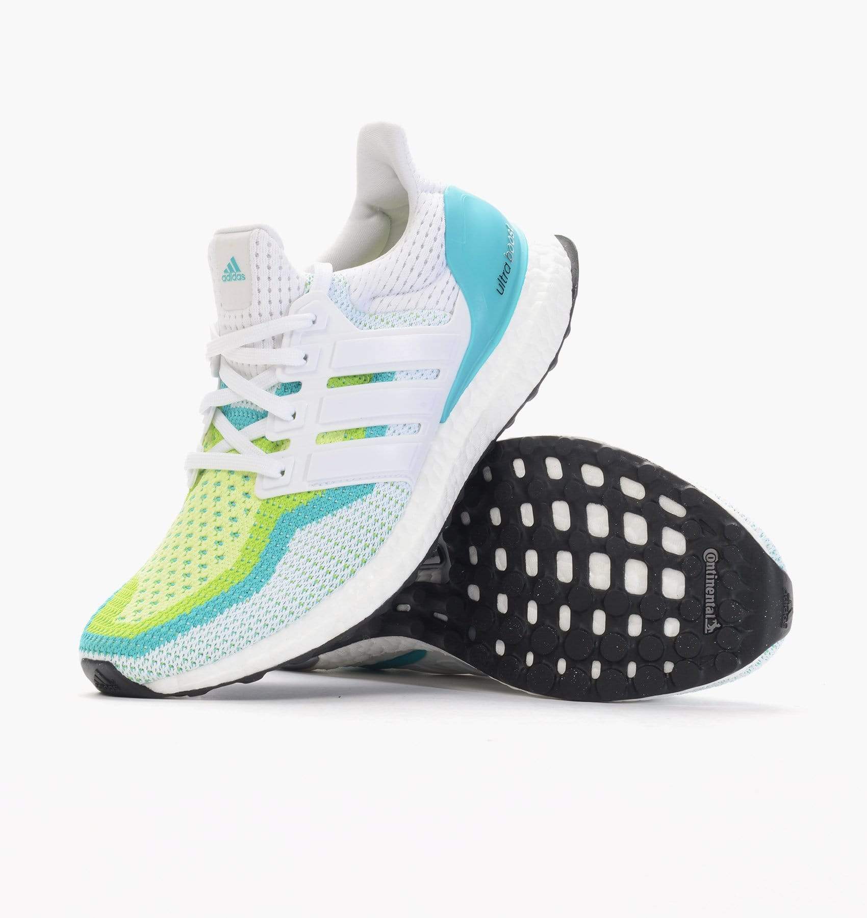 ADIDAS ULTRA BOOST - Halo-White-Semi Solar Slime - Image 4