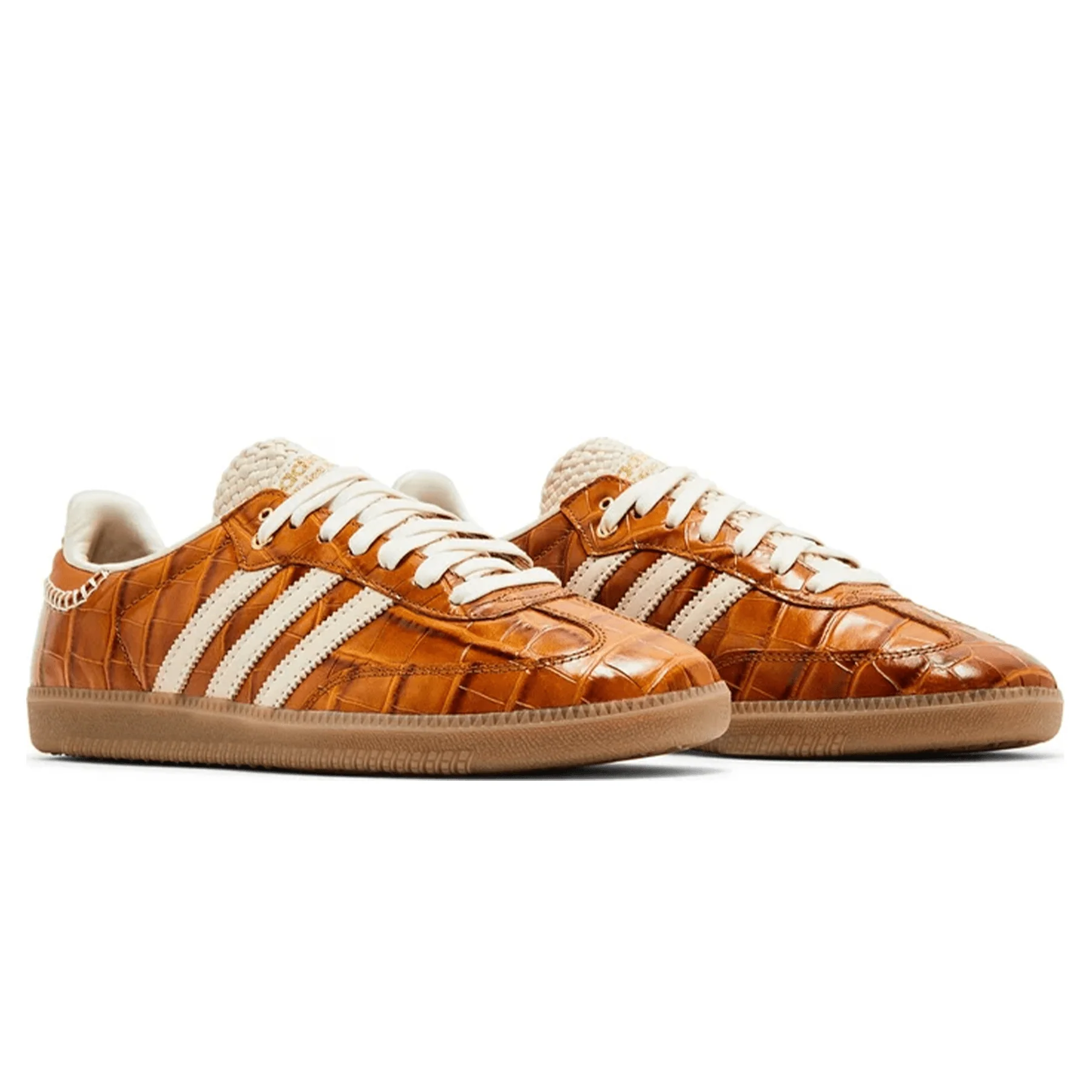 Wales Bonner x adidas Samba OG 'Croc - Night Brown' - Image 3
