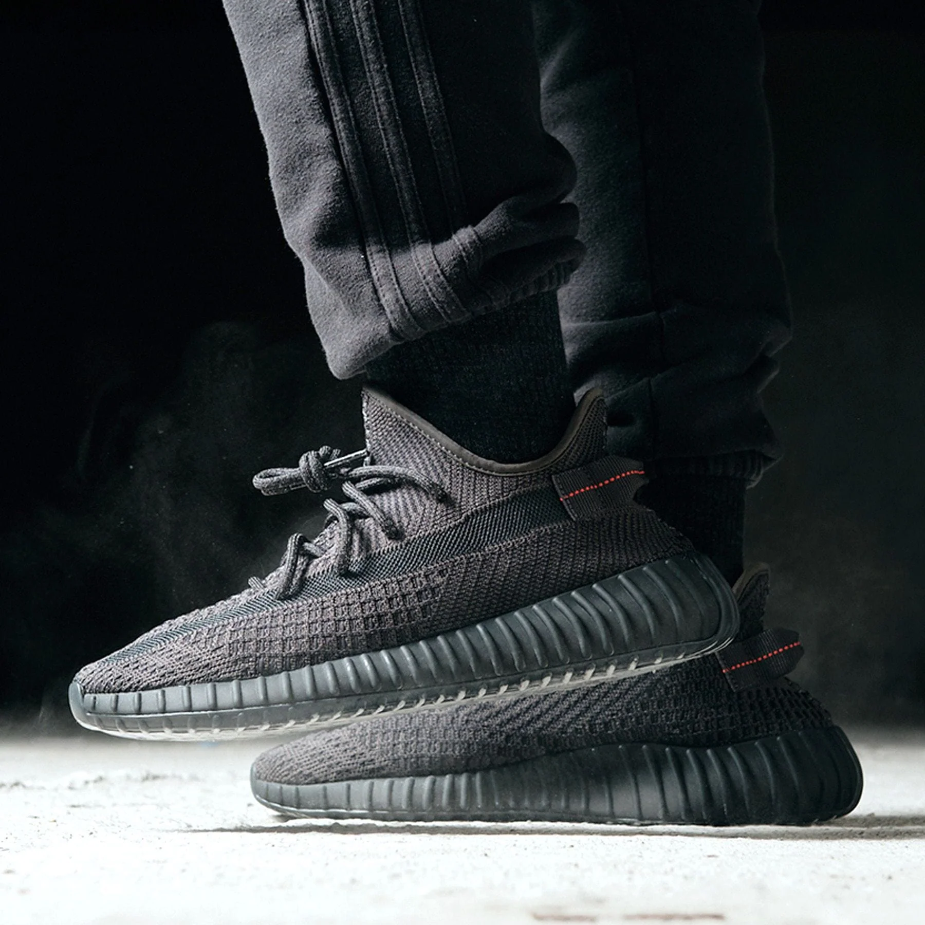 adidas Yeezy Boost 350 V2 'Black Reflective' - Image 8