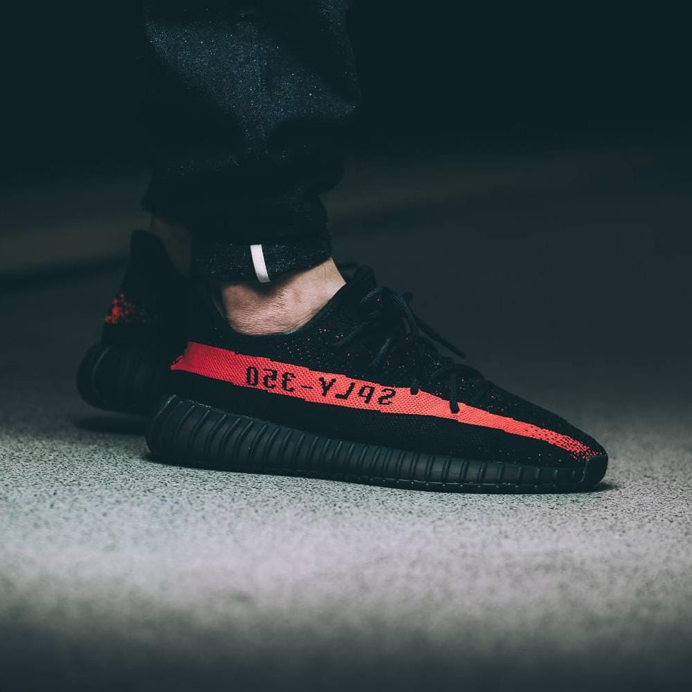 adidas Yeezy Boost 350 V2 Core Black Red - Image 6
