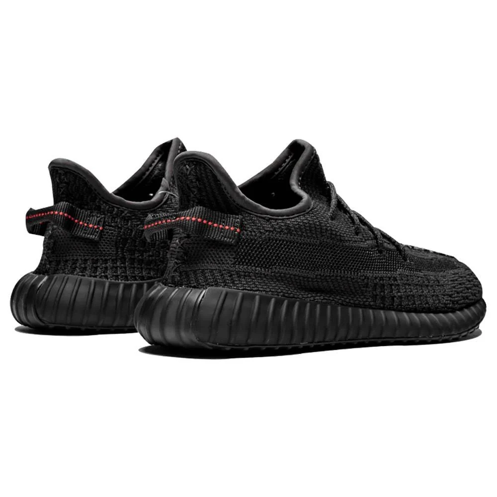 Adidas Yeezy Boost 350 V2 Kids 'Black Non-Reflective' - Image 4