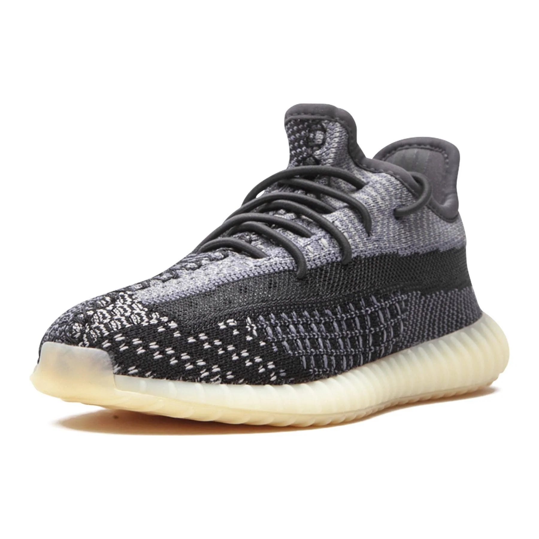 adidas Yeezy Boost 350 V2 Kids 'Carbon' - Image 4