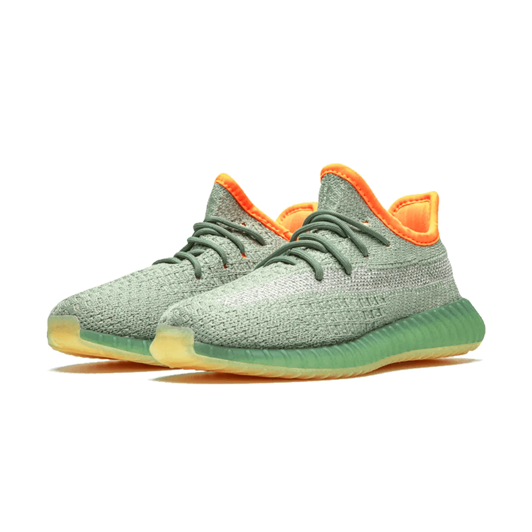adidas Yeezy Boost 350 V2 Kids 'Desert Sage' - Image 3