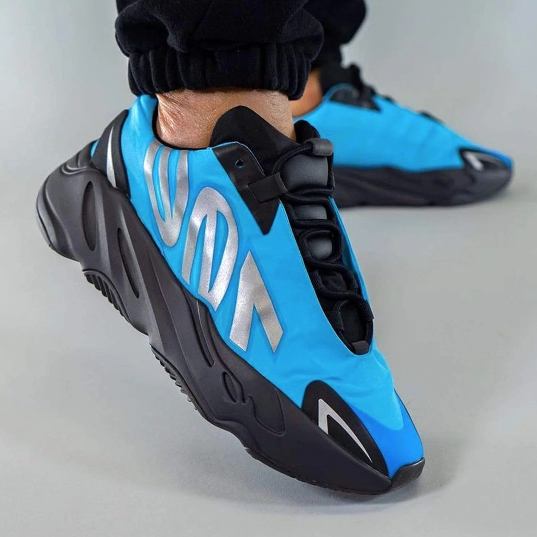 adidas Yeezy Boost 700 MNVN 'Bright Cyan' - Image 6