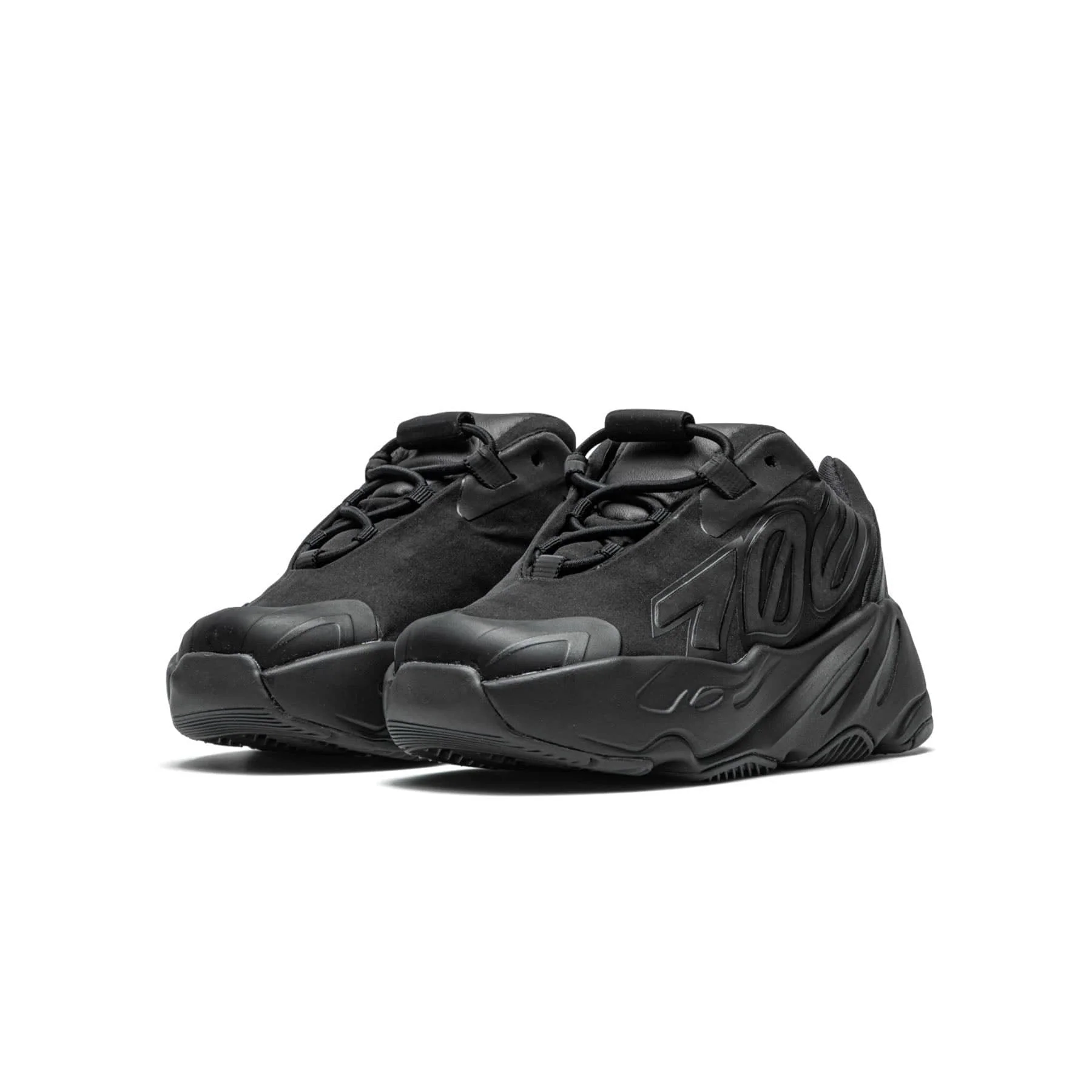 adidas Yeezy Boost 700 MNVN Infant 'Triple Black' - Image 2