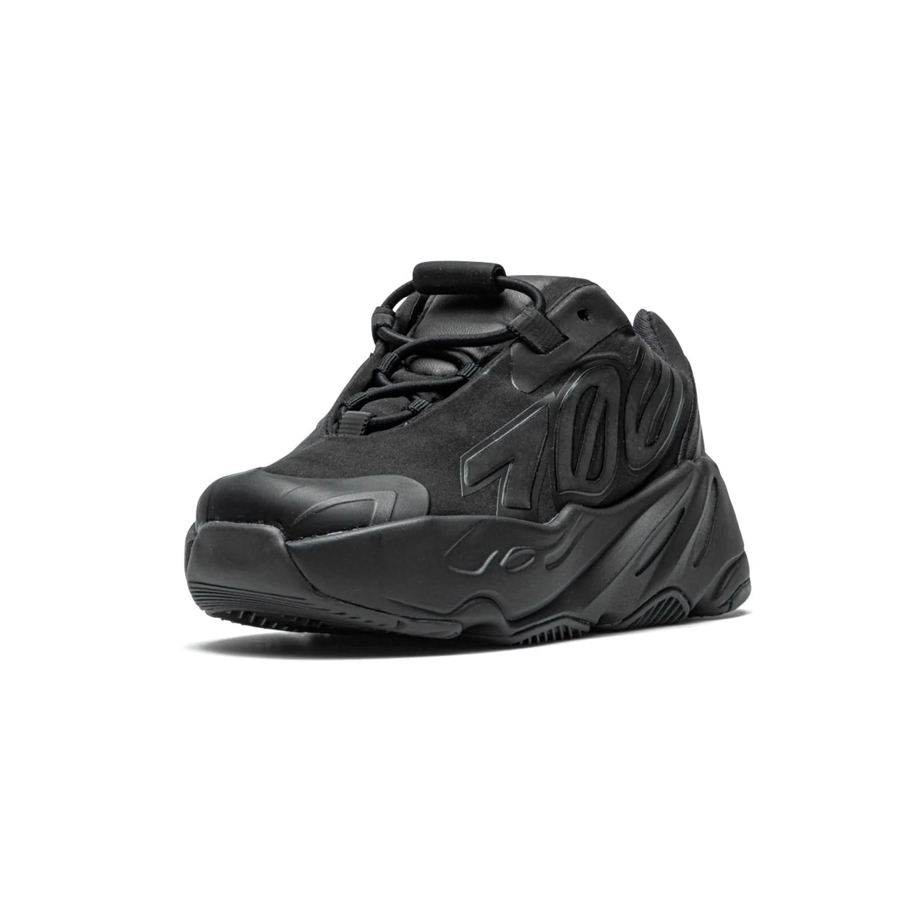 adidas Yeezy Boost 700 MNVN Infant 'Triple Black' - Image 4