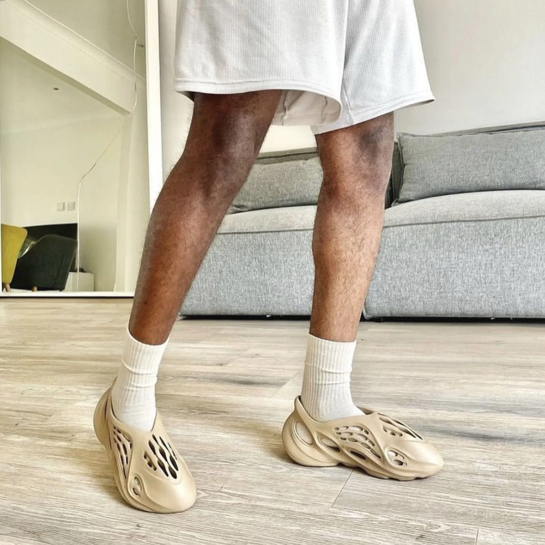 adidas Yeezy Foam Runner 'Ochre' - Image 6