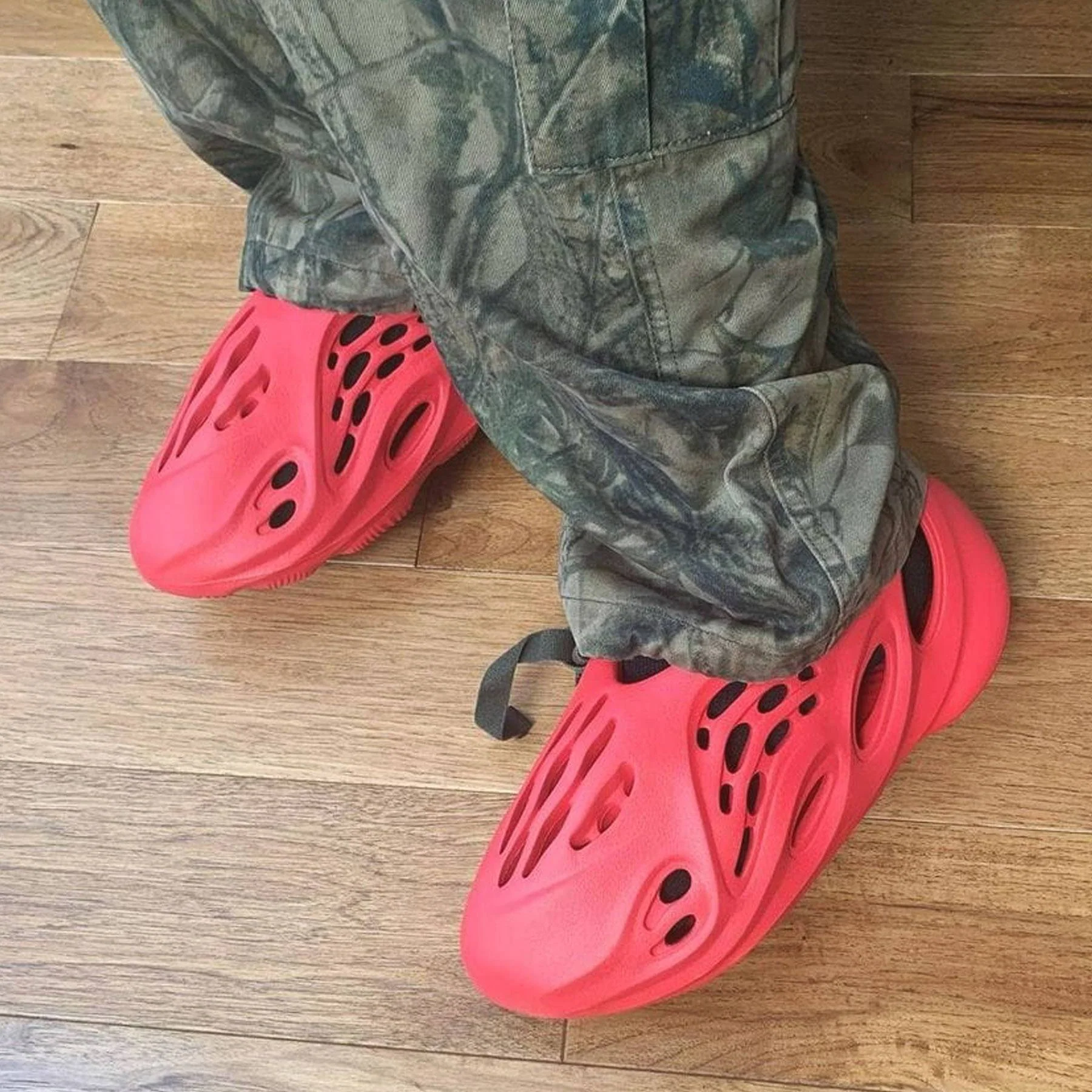 adidas Yeezy Foam Runner 'Vermilion' - Image 6
