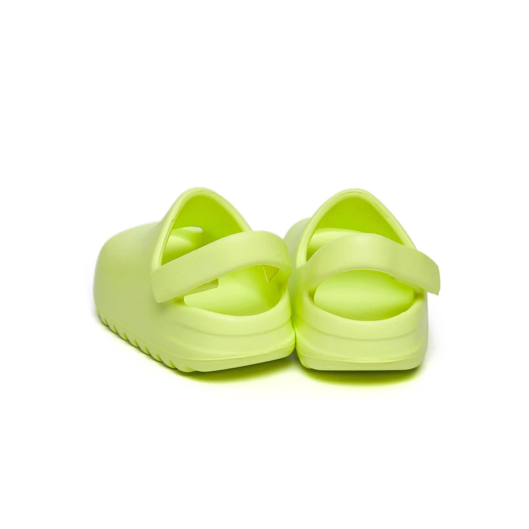 adidas Yeezy Slide Infants 'Glow Green' - Image 4