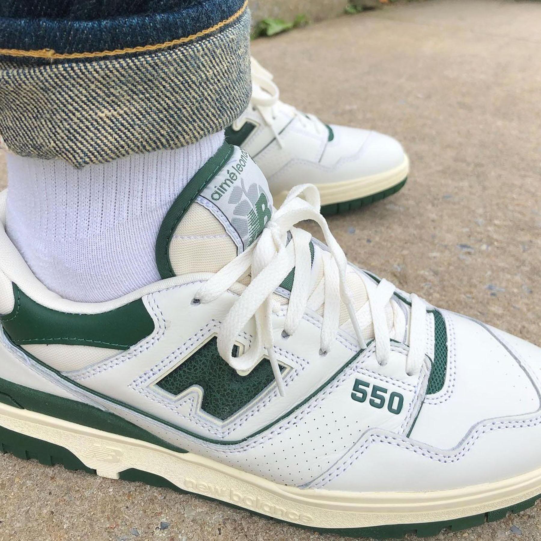 Aimé Leon Dore x New Balance 550 'Evergreen' - Image 6